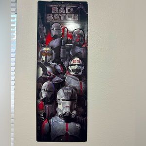 Star Wars - The Bad Batch metal sign